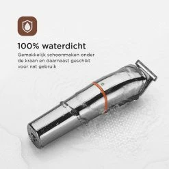 V-Goods Professionele 6 In 1 Baardtrimmer Voor Mannen/Heren - Inclusief 5 Opzetstukken + Houder - Neustrimmer - Oortrimmer - Bodygroomer - 100% Waterdicht - Tondeuse -Philips winkel 550x550 55