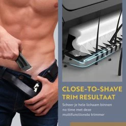 InControl Grooming InControl? Bodygroomer Mannen - Veilige Trimmer Schaamstreek - Body Shaver Heren - Schaamhaar & Ballen - Manscaped - Waterdicht -Philips winkel 550x550 556