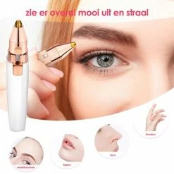 Beautyloves Wenkbrauw Trimmer - Ladyshave - Epilator - Epileerapparaat Dames -Gezichtsontharing Dames - Wenkbrauw Scheermesje -Philips winkel 550x550 573