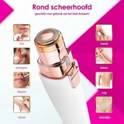 Beautyloves Wenkbrauw Trimmer - Ladyshave - Epilator - Epileerapparaat Dames -Gezichtsontharing Dames - Wenkbrauw Scheermesje -Philips winkel 550x550 574
