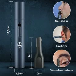 AG Store AG120 Neustrimmer Mannen - Vrouwen - Oplaadbaar - Oortrimmer - Dames - Wenkbrauwtrimmer - Multifunctioneel Professioneel 3 In 1 Trimmer - Neushaartrimmers -Philips winkel 550x550 62