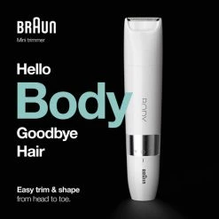 Braun Body Mini BS1000 - Tondeuse Corps Électrique Pour Femme Et Homme - Blanc -Philips winkel 550x550 622