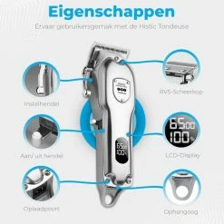 Professionele Draadloze Histic Tondeuse - Trimmer - Mannen - Haartrimmer - Baard - Trimmerset - Hair Clipper - Tondeuse Cheveux - Hair - Geschikt Voor Opzetstukken Wahl, Philips, Babyliss -Philips winkel 550x550 631