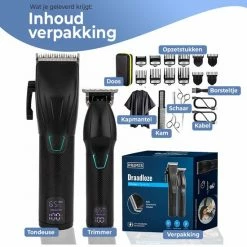Premes Professionele Draadloze Tondeuse 22 Delig- Trimmer - Haar - Baard - Tondeuse Mannen Hoofdhaar - Haartrimmer - Hair - Trimmer Baard - Trimmer Set - Tondeuses -Philips winkel 550x550 633