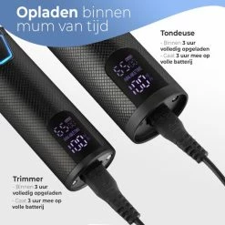 Premes Professionele Draadloze Tondeuse 22 Delig- Trimmer - Haar - Baard - Tondeuse Mannen Hoofdhaar - Haartrimmer - Hair - Trimmer Baard - Trimmer Set - Tondeuses -Philips winkel 550x550 637