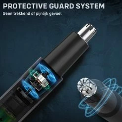 AG Store AG120 Neustrimmer Mannen - Vrouwen - Oplaadbaar - Oortrimmer - Dames - Wenkbrauwtrimmer - Multifunctioneel Professioneel 3 In 1 Trimmer - Neushaartrimmers -Philips winkel 550x550 64