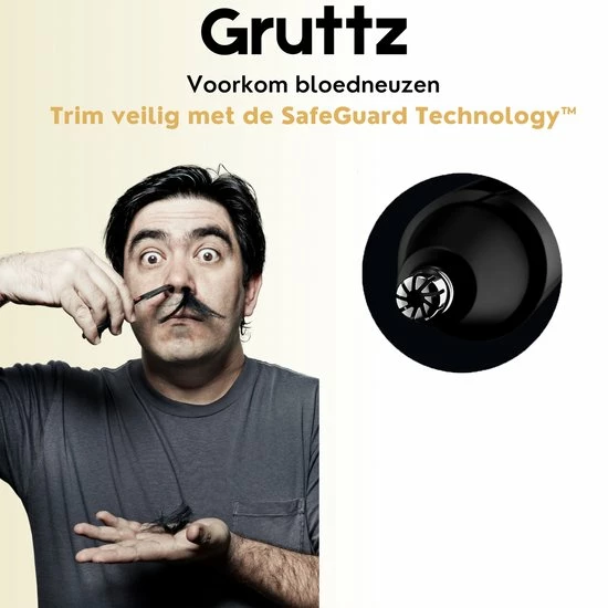 Gruttz - Neustrimmer Mannen Pro - Vrouwen - Oplaadbaar - Oortrimmer - Krachtige Motor - Waterdicht 7 Gruttz - Neustrimmer Mannen Pro - Vrouwen - Oplaadbaar - Oortrimmer - Krachtige Motor - Waterdicht - Afbeelding 5