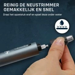 AG Store AG120 Neustrimmer Mannen - Vrouwen - Oplaadbaar - Oortrimmer - Dames - Wenkbrauwtrimmer - Multifunctioneel Professioneel 3 In 1 Trimmer - Neushaartrimmers -Philips winkel 550x550 67
