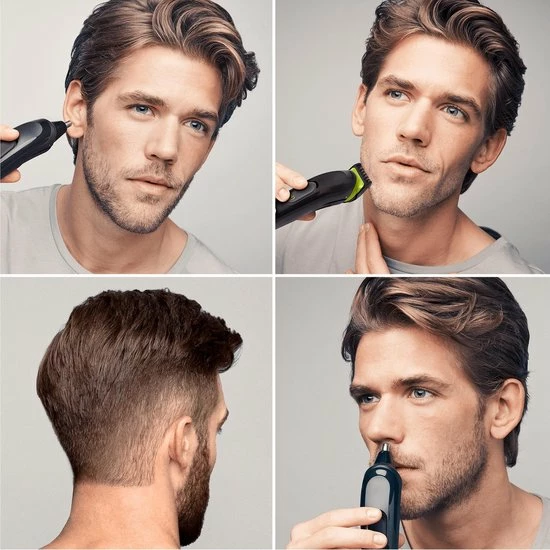 Elektrisch Scheerapparaat Braun MGK3921 Zwart Groen 8 Elektrisch Scheerapparaat Braun MGK3921 Zwart Groen - Afbeelding 6