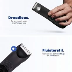 BFreshShave Bodygroomer Voor Mannen - Body Trimmer Heren - Veilig Schaamhaar Scheerapparaat - Waterdicht Body Shaver -Philips winkel 550x550 732