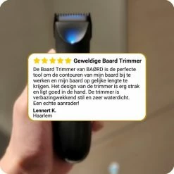 BA?RD Baardtrimmer Voor Mannen ? Waterdicht ? Draadloze Tondeuse - Trimmer Voor Baard & Lichaam ? Scheerapparaat ? Bodygroomer - Haartrimmer ? Baardverzorging ? Barber ? Oplaadbaar - Zwart -Philips winkel 550x550 744
