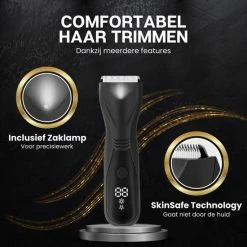Oyka Bodygroomer Mannen - Body Trimmer - Heren - Voor Schaamhaar - Keramische Messen - IPX6 Waterproof -Philips winkel 550x550 858