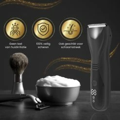 Oyka Bodygroomer Mannen - Body Trimmer - Heren - Voor Schaamhaar - Keramische Messen - IPX6 Waterproof -Philips winkel 550x550 861