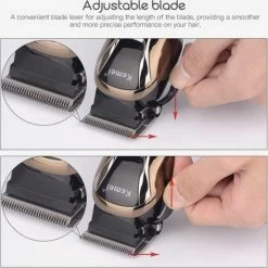 Kemei Men Children Hair Clipper Trimmer #Professional Barber# Cordless#High Quality LCD Electric# Cutter Shaver Razor -Philips winkel 550x550 872