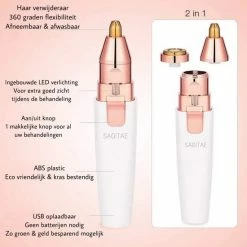 Merkloos Luxe Wenkbrauw Trimmer | Trimmer | Epilator | Epilator Voor Vrouwen | Tondeuse | Gezichtsepilator Vrouw | Wenkbrauw Scheermesje | Wenkbrauw Mesje | Wenkbrauw Trimmer Dames | Wenkbrauw | Neus Oor Trimmer - 2 In 1 - Wit - 11 Merkloos Luxe Wenkbrauw Trimmer | Trimmer | Epilator | Epilator Voor Vrouwen | Tondeuse | Gezichtsepilator Vrouw | Wenkbrauw Scheermesje | Wenkbrauw Mesje | Wenkbrauw Trimmer Dames | Wenkbrauw | Neus Oor Trimmer - 2 In 1 - Wit - -Philips winkel 550x550 888