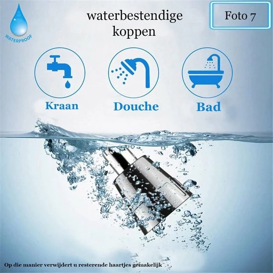 Sportsman 4in1 Trimmer - Wenkbrauwtrimmer - Precisisetrimmer - Ladyshaver- Menshaver- Zwart 10 Sportsman 4in1 Trimmer - Wenkbrauwtrimmer - Precisisetrimmer - Ladyshaver- Menshaver- Zwart - Afbeelding 8