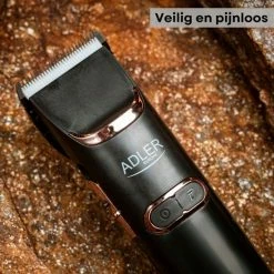 Adler Tondeuse - 4 Opzetkammen - Oplaadstation - Tondeuse Mannen -Philips winkel 550x550 899