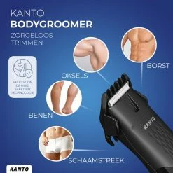 KANTO™ Bodygroomer - Scheerapparaat Mannen - Tondeuse Met LED-verlichting - Scheerapparaat Voor Schaamstreek En Lichaam 9 KANTO™ Bodygroomer - Scheerapparaat Mannen - Tondeuse Met LED-verlichting - Scheerapparaat Voor Schaamstreek En Lichaam -Philips winkel 550x550 960