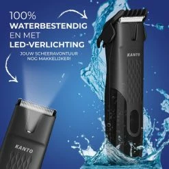 KANTO™ Bodygroomer - Scheerapparaat Mannen - Tondeuse Met LED-verlichting - Scheerapparaat Voor Schaamstreek En Lichaam 10 KANTO™ Bodygroomer - Scheerapparaat Mannen - Tondeuse Met LED-verlichting - Scheerapparaat Voor Schaamstreek En Lichaam -Philips winkel 550x550 961