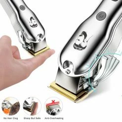 HATTEKER RFC-696 Professionele Draadloze Tondeuse - Tondeuse Cheveux Mannen - Haartrimmer - Hair Clipper - Trimmer - Kappersset -Philips winkel 550x550 982