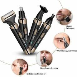 BAESS 4-in-1 Neustrimmer - Oplaadbaar ? Oor/wenkbrauw Trimmer ? Baardtrimmer - Neushaartrimmer - Mannen & Vrouwen - Black Friday Sale -Philips winkel 550x551 2