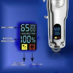 Rozia HQ2208 PRO Professionele Tondeuse Mannen- Draadloos - Kapper - Haartrimmer -Detail Trimmer - Trimmer - Baardtrimmer -Tondeuse Mannen Hoofdhaar - Scheerapparaat -Tondeuse - Incl. Precisietrimmers -Philips winkel 550x551 21