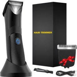 Luxovita Hair Trimmer™ - Bodygroomer Mannen - Geschikt Voor Nat En Droog Scheren - Waterdicht - Ideaal Voor Schaamstreek - Oplaadbaar - Zwart -Philips winkel 550x552 17
