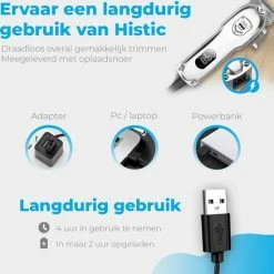 Professionele Draadloze Histic Tondeuse - Trimmer - Mannen - Haartrimmer - Baard - Trimmerset - Hair Clipper - Tondeuse Cheveux - Hair - Geschikt Voor Opzetstukken Wahl, Philips, Babyliss -Philips winkel 550x554 11