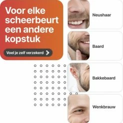 Smart-Tech Smarttech - 4 In 1 Oplaadbare Multifunctionele Neus, Baard, Wenkbrauw En Oor Trimmer -Philips winkel 550x557 2