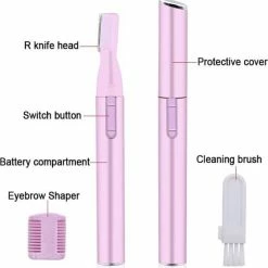 Bigong Elektrische Gezicht Wenkbrauw Schaar Tondeuse