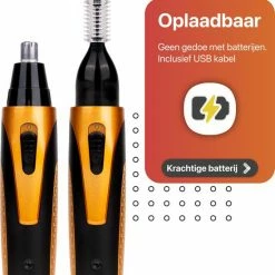 Smart-Tech Smarttech - 4 In 1 Oplaadbare Multifunctionele Neus, Baard, Wenkbrauw En Oor Trimmer -Philips winkel 550x558 2
