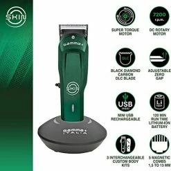 Gamma+ Skin, Professionele Bulk Kalende Tondeuse, Professionele Tondeuse Mannen, Met Superkoppelmotor 17 Gamma+ Skin, Professionele Bulk Kalende Tondeuse, Professionele Tondeuse Mannen, Met Superkoppelmotor -Philips winkel 550x559 22