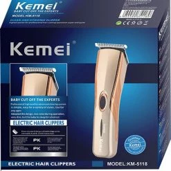 Kemei Elektrische Haar & Baard Trimmer - KM-5118