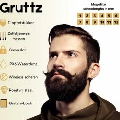 Gruttz - 11 In 1 Baardtrimmer Pro Voor Mannen - Inclusief Reistas - Trimmer Voor Baard En Lichaam - Neus En Oor 22 Gruttz - 11 In 1 Baardtrimmer Pro Voor Mannen - Inclusief Reistas - Trimmer Voor Baard En Lichaam - Neus En Oor -Philips winkel 550x568