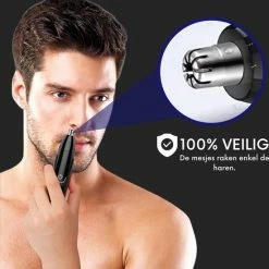 Myhealth My Health? 3-in-1 Neustrimmer - Tondeuse - Wenkbrauw Trimmer -Scheerapparaat - 3 Opzetstukken - Trimmer Voor Mannen 14 Myhealth My Health? 3-in-1 Neustrimmer - Tondeuse - Wenkbrauw Trimmer -Scheerapparaat - 3 Opzetstukken - Trimmer Voor Mannen -Philips winkel 550x570 3
