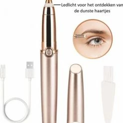 Finesse Wenkbrauw Trimmer & Epileer Apparaat - Precisietrimmer -Gezichtsontharing -Gezichtsepilator - USB Oplaadbaar - -Philips winkel 550x572 4