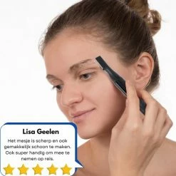 Adler Wenkbrauw Trimmer - Precisietrimmer - Wenkbrauw Mesje - Zwart -Philips winkel 550x572 7