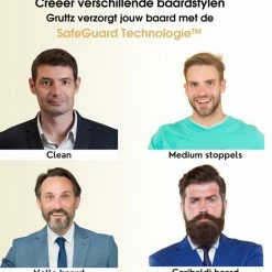 Gruttz - 11 In 1 Baardtrimmer Pro Voor Mannen - Inclusief Reistas - Trimmer Voor Baard En Lichaam - Neus En Oor 20 Gruttz - 11 In 1 Baardtrimmer Pro Voor Mannen - Inclusief Reistas - Trimmer Voor Baard En Lichaam - Neus En Oor -Philips winkel 550x574 2