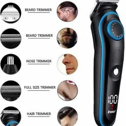Shinon WALIXPRO? Professionele Draadloze Tondeuse - Metaal - Baardtrimmer Mannen - Haartrimmer - Hoofdhaar Cheveux - Trimmer Baard Haar Set -Philips winkel 550x574 7