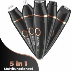 GEON - Multifunctionele 5 In 1 Neustrimmer - Oplaadbaar - Draadloos |Elektrische Gezichtsreiniger Inclusief Nagelvijl| Mannen En Vrouwen -Philips winkel 550x583 3