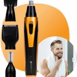Smart-Tech Smarttech - 4 In 1 Oplaadbare Multifunctionele Neus, Baard, Wenkbrauw En Oor Trimmer -Philips winkel 550x586