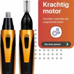 Smart-Tech Neushaartrimmers | Neustrimmer - Oortrimmer Oplaadbaar 3.0 | Wenkbrauw Trimmer | 2 In 1 Oplaadbare Multifunctionele Neus- En Oor Trimmer | Trimmersets | Mannen En Vrouwen -Philips winkel 550x589 3