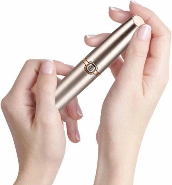 DONLINE Wenkbrauw Trimmer & Epileer Apparaat - Precisietrimmer - Gezichtsontharing Dames - Gezichtsepilator - USB Oplaadbaar - Eyebrow Razor 9 DONLINE Wenkbrauw Trimmer & Epileer Apparaat - Precisietrimmer - Gezichtsontharing Dames - Gezichtsepilator - USB Oplaadbaar - Eyebrow Razor - Afbeelding 7