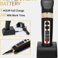 Aigostar Sharper 32ICC - Tondeuse Mannen - Draadloze Haartrimmer - Trimmer - Zwart -Philips winkel 550x604