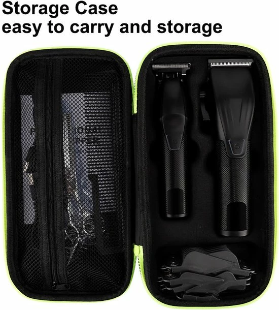 Arash® Professionele Draadloze Baardtrimmer & Tondeuse Voor Mannen- Hoofdhaar - Haartrimmer - Tondeuses - Scheerapparaat Mannen - Inclusief Oplaadblok - Inclusief Kappersset - Incl. Reistas 8 Arash® Professionele Draadloze Baardtrimmer & Tondeuse Voor Mannen- Hoofdhaar - Haartrimmer - Tondeuses - Scheerapparaat Mannen - Inclusief Oplaadblok - Inclusief Kappersset - Incl. Reistas - Afbeelding 6