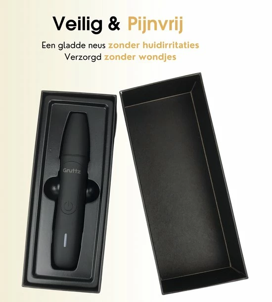 Gruttz - Neustrimmer Mannen Pro - Vrouwen - Oplaadbaar - Oortrimmer - Krachtige Motor - Waterdicht 4 Gruttz - Neustrimmer Mannen Pro - Vrouwen - Oplaadbaar - Oortrimmer - Krachtige Motor - Waterdicht - Afbeelding 2