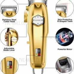 Xpreen Professionele Tondeuse Voor Heren, Elektrische Tondeuse, Trimmer, Trimmer Voor Heren, Elektrische Lange Haartrimmer, Baardtrimmer, Tondeuse, Set Met Instelbare Kniplengtes 15 Xpreen Professionele Tondeuse Voor Heren, Elektrische Tondeuse, Trimmer, Trimmer Voor Heren, Elektrische Lange Haartrimmer, Baardtrimmer, Tondeuse, Set Met Instelbare Kniplengtes -Philips winkel 550x616 4