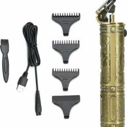 RESUXI Luxe - Professionele Trimmerset - Trimmer Voor Mannen - Baardtrimmer - Scheerapparaat - 1500mAh - Goud - Opzetstukken 1mm - 2mm - 3mm -Philips winkel 550x620 2