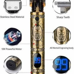 RESUXI Walixpro? Luxe Tondeuse Met Display ? LCD - Professionele Trimmer - Haarstyling - Inclusief 3 Opzetkammen -Philips winkel 550x620 3