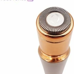 Innovagoods Elektrische Gezichtstrimmer - Met LED-verlichting - Pijnloos Trimmen - Haar Verwijderen - Gezichtshaar Verwijderen - Wenkbrauwen - Precisietrimmer- Trimmer - Klein - Portable - Goud -Philips winkel 550x621 5